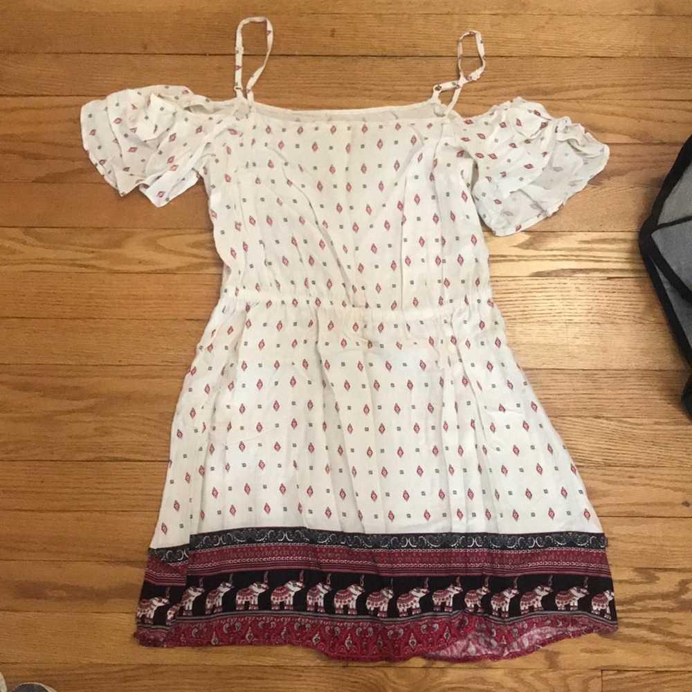 Off the shoulder dress
